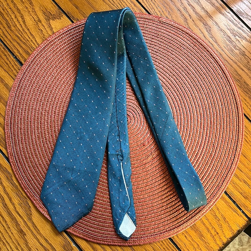 Vintage Christian Dior Tie All Silk WPL 125 Made in USA